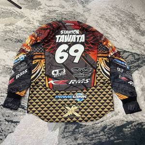 Camiseta Deportiva Personalizada Eoin Winston para Paintball, de Secado Rápido, Malla, Manga Larga, Impresión por Transferencia de Calor, Unisex para Adultos, Poliéster - Product Image 1