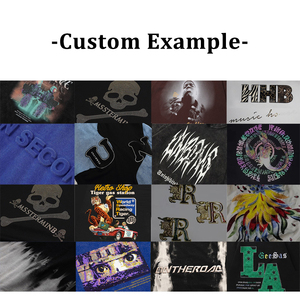 T-shirts de haute qualité, luxe, 100% coton, impression 3D en relief, t-shirts graphiques surdimensionnés, poids lourd, pour hommes - Product Image 6