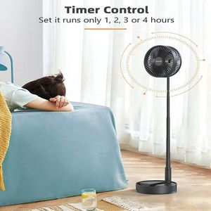 Ventilador portátil y plegable oscilante Koonie de 8 pulgadas con control remoto - Product Image 4