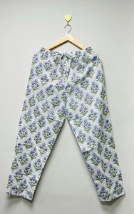 Ensemble de pyjama pour femmes indiennes fait main à Jaipur, imprimé, pour l'été, vêtements de nuit pour la saison printanière, pyjamas de nuit confortables - Product Image 3