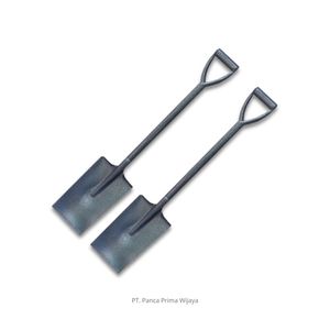 Pala de Acero de Alta Resistencia (SMB) con Hoja de Acero al Carbono Grueso (300x190mm) y Mango Plano de Acero Papak para Minería - Product Image 2