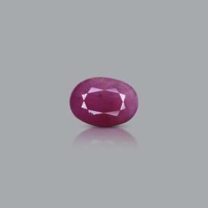 Natural African Ruby 5.55 Carat Faceted Cut Certified Wholesale Gemstone 16mm - Product Image 1