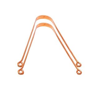 Grattoir à langue 100% cuivre, facile à utiliser, grattoir à langue en cuivre pour une meilleure hygiène buccale et une meilleure haleine - Product Image 2