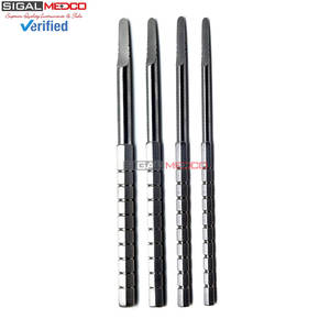 Lot de 4 ciseaux dentaires en acier inoxydable pour la chirurgie implantaire et parodontale, instruments chirurgicaux pour cliniques dentaires - Product Image 6