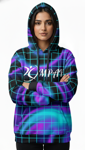 เสื้อฮู้ดดี้พรีเมียมไซส์ใหญ่พิเศษแบบยูนิเซ็กซ์ พิมพ์ลายทั่วตัว ทรงหลวมสบาย ออกแบบมาสำหรับแบรนด์สตรีทแวร์ยุคใหม่ - Product Image 2
