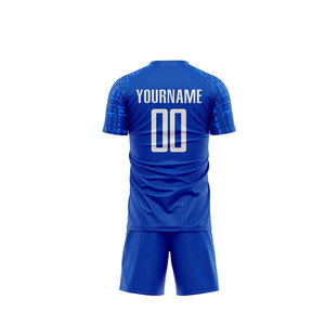 Ensemble uniforme de football pour équipe, maillot et short de qualité officielle pour match, vêtements d'entraînement légers et durables - Product Image 3