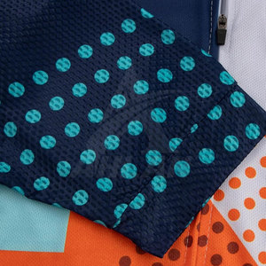 Maillot de cyclisme à manches courtes en matière flexible pour cyclistes professionnels - Product Image 4