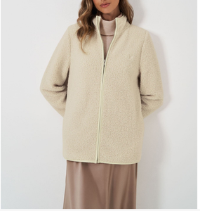 Sudadera con capucha y cremallera de manga larga de felpa francesa 100% algodón cepillado, ideal para invierno, ¡la más vendida! - Product Image 5