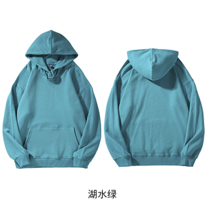 Sweat-shirts en polaire d'hiver unisexe, 17 couleurs, 300 grammes, taille européenne, design personnalisé, logo OEM imprimé ou brodé sur un sweat-shirt uni - Product Image 5