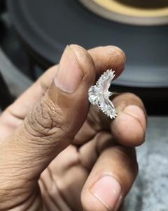 Diamant de laboratoire R&K GEMS taille Aigle, couleur F, pureté VVS, taille brillant, poli pour la fabrication de bijoux - Product Image 1