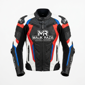 Chaqueta de Motociclista de Cuero Cosida a Mano de Primera Calidad |   Confeccionado a Medida |   Materiales de Primera Calidad |   Construcción Duradera para Ciclistas - Product Image 2
