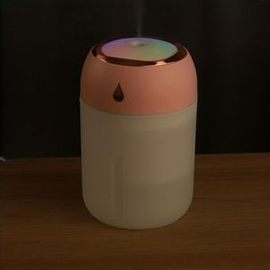 Humidificateur portable mini USB à brume fraîche 220ml/330ml, humidificateur de bureau personnel pour chambre, voyage, bureau et maison - Product Image 5