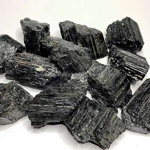 Pierre précieuse de guérison, tourmaline noire brute | |   De Amayra Crystals Exports - Product Image 2
