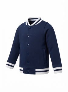 Blouson Bomber à Capuche pour Garçons, Doublure Polaire Épaisse, Hiver Chaud, Imprimé, Col Montant, Veste Décontractée pour Enfants, Vente en Gros OEM - Product Image 6