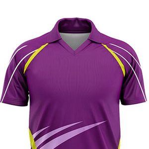 Custom Cricket Uniform Set V Neck Jersey <b>Pants</b> Full Sublimation Quick Dry Breathable OEM Wholesale - Product Image 4