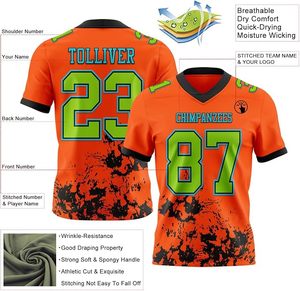 Camiseta de Fútbol Personalizada para Hombre, Mujer y Jóvenes, Uniforme Deportivo de Práctica con Nombre, Número y Logotipo Bordados/Impresos - Product Image 2