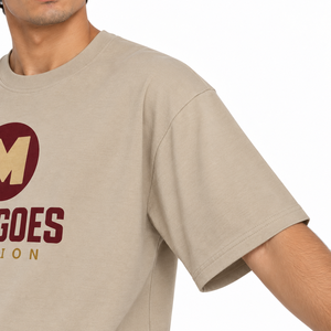 Camiseta con Diseño Gráfico Personalizado, 200 GSM, Poliéster Jersey, Transpirable, Impresión Serigráfica, Corte Holgado, Casual, Manga Corta - Product Image 4