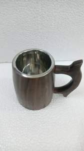 Tasses en bois contemporaines conçues pour les maisons modernes recherchant des alternatives durables aux articles de vaisselle en céramique - Product Image 4