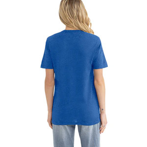 T-shirt ajusté bleu roi 6200 Festival, haute qualité, 100% coton biologique, qualité de marque, Next Level 6200, T-shirts pour femmes - Product Image 2