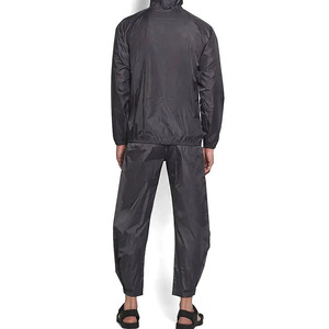 Conjunto de Chaqueta y Pantalones TECHWEAR WINDBREAKER para Hombre y Mujer, Chaqueta con Cremallera de Nailon, Pantalones Deportivos, Impermeable, Reflectante, Estilo Urbano, Personalizado, con Capucha, Color Sólido - Product Image 3