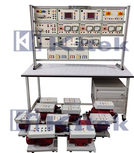 Kitek เครื่อง KMT-01พลังงานไฟฟ้าเทรนเนอร์ห้องปฏิบัติการการศึกษาอุปกรณ์การเรียนการสอนอลูมิเนียมและ ABS 128x64x108พลาสติก - Product Image 5