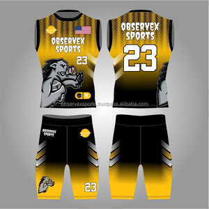 Uniforme 7v7 de diseño personalizado para jóvenes, uniformes de fútbol americano 7 contra 7, camiseta 7 contra 7, uniforme de fútbol americano de compresión. - Product Image 1