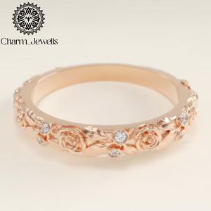 Anillo de Compromiso de Plata Chapado en Oro de 18K con Moissanita y Engaste de Puntas, Estilo Clásico para Mujer - Product Image 5