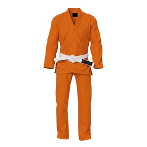 Uniforme Profesional Ligero de Jiu Jitsu, Kimono de Artes Marciales de Algodón, Uniforme de Jiu Jitsu Lavado, Ajuste Cómodo Unisex - Product Image 3
