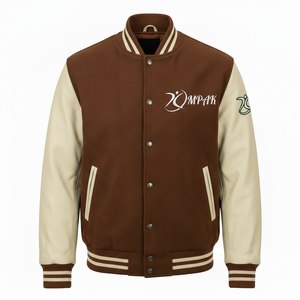 Hip Hop American Style Winter Fashion Varsity <b>Jacket</b> Embroidery Patches Wholesale High End Hooded Unisex Front Logo - Product Image 1