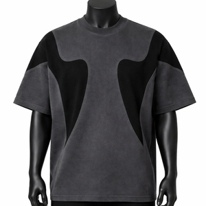 Camisetas elegantes, suaves y ajustadas para hombre, camisetas de verano de manga corta, diseño de alta calidad, ropa informal, camisetas con cuello redondo para hombre - Product Image 1