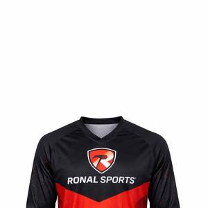 Jersey de Ciclismo de Montaña Más Vendido en Línea / Jersey de Ciclismo de Montaña de Alta Calidad con Logotipo Bordado Personalizado - Product Image 1