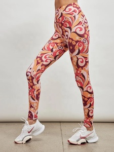 Woman Yoga Set Sublimation Printed <b>Women</b> Sexy Quick Dry Yoga Set Fitness Active <b>Clothing</b> Custom designs printing yoga sets - Product Image 2