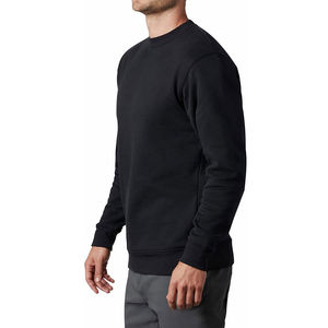 Custom Men's Winter Sweatshirt <b>Thick</b> <b>Fleece</b> Lined Crewneck Pullover Loose Fit Heavyweight Cotton Warm Jumper Wholesale Clothing - Product Image 2