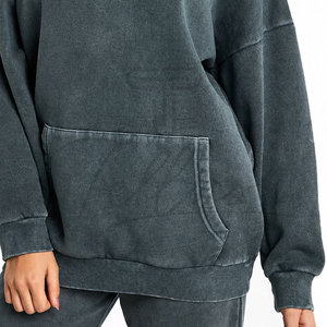 Sudadera con Capucha de Alta Calidad para Mujer, con Logotipo Personalizado, Talla Grande, Cómoda, Estilo Urbano, de Felpa - Product Image 5