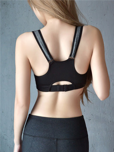 เสื้อชั้นในกีฬาผู้หญิงเอวสูง ซัพพอร์ตดี ใส่สบาย ดีไซน์ซิป สำหรับฟิตเนส โยคะ ระบายอากาศ แห้งเร็ว ขายส่ง - Product Image 3
