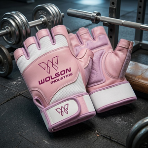 Half Finger Workout Support Gloves Durable Breathable Grip for Cross Training Fitness Gym and Exercise Activities For Unisex. - Product Image 4