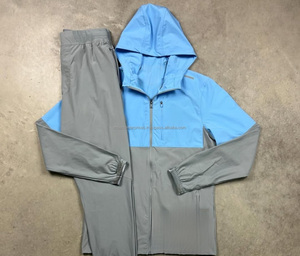 Survêtement de sport pour homme de haute qualité avec logo personnalisé, coupe-vent, streetwear, pantalon de survêtement épais avec logo - Product Image 4