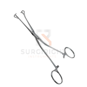Pinzas para Tejidos Allis Babcock Anguladas, Instrumento Quirúrgico de Acero Inoxidable Alemán, CE ISO 13485 por Blush Surgical - Product Image 5