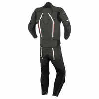 Combinaison de moto décontractée en cuir pleine fleur respirante, coupe-vent, pour homme et femme, avec personnalisation de haute qualité