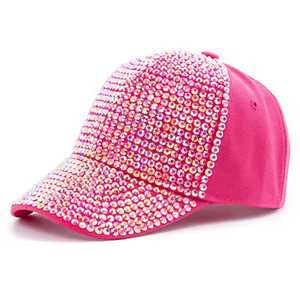 Unisex Fashion Baseball Cap With Rhinestone Adjustable Size For Casual Wear Spring And <b>Summer</b> - Product Image 2