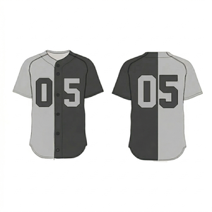 OEM Sublimation <b>Baseball</b> Jersey Button Down Shirts Short Sleeve Hipste Sports Uniforms Custom Men's <b>Baseball</b> Jerseys Wholesale - Product Image 1