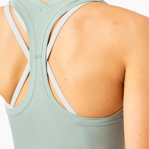 Débardeurs courts pour femmes en coton respirant de qualité supérieure, sans manches, t-shirts courts, débardeurs pour femmes - Product Image 5