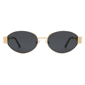 แว่นกันแดดทรงรีโลหะสุดหรูสไตล์เรโทรสุดฮิตปี 2025 สำหรับกิจกรรมกลางแจ้ง ตกปลา ขับรถ ป้องกันรังสียูวี เหมาะสำหรับทุกเพศ - Product Image 2