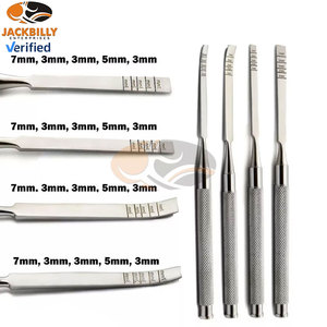 Marteau à os pour implants dentaires certifié CE, ensemble d'instruments chirurgicaux avec ciseaux à os en acier inoxydable pour chirurgie dentaire - Product Image 5