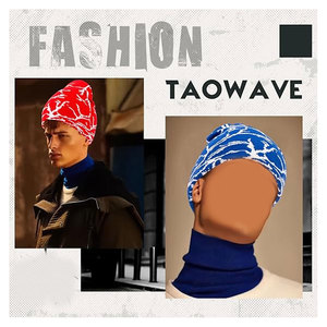 Beanies Hats Men Y2K Lightning <b>Pattern</b> Wool Acrylic <b>Knitted</b> Hat Streetwear Winter Warm Soft Stretch Skull Cap Retro Fashion - Product Image 4