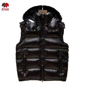 Gilet matelassé pour homme de qualité supérieure, tissu confortable et respirant avec logo personnalisé, conception ODM OEM - Product Image 3