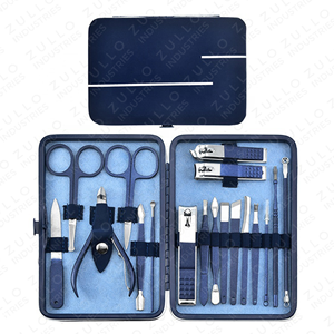 Stainless Steel Nail Grooming Kit Manicure <b>Pedicure</b> <b>Set</b> with Sharp Nail Clippers for Home Travel Use - Product Image 2
