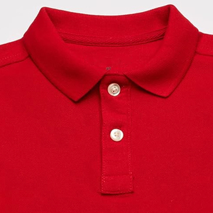 Polo pour Homme de Qualité Supérieure, Logo Personnalisé, Bicolore, Manches Courtes, Design Respirant, Tissu Tricoté 100% Coton - Product Image 2