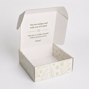 Custom Double Sided Printed Eco-Friendly Kraft Corrugated Mailer Boxes Foldable Cloth Packaging Underwear Recycled Paper - Product Image 3