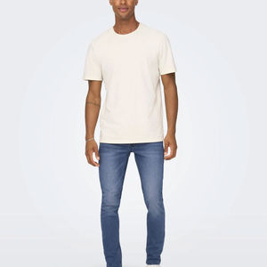 High quality <b>mens</b> denim jeans <b>pant</b> with <b>stretch</b> comfort slim stylish fit durable design ideal for casual street and fashion - Product Image 1